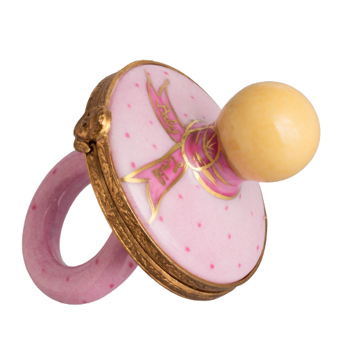 SKU# 7516 - Baby Pacifier Pink