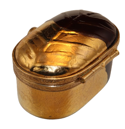 SKU# 7635 - Oval Chocolate With Gold