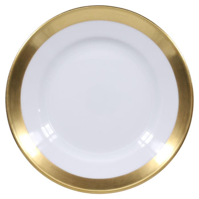 SKU# B160-REC20740 - Danielle Gold	 Bread & Butter Plate - Shape Recamier - Size: 6.25"
