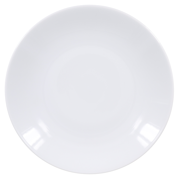 SKU# B265-COU00001 - Coupe White Dinner Plate  - Shape Coupe - Size: 10.5"