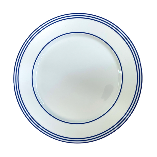 SKU# B275-REC20834 - Latitudes Bleu Dinner Plate - Shape Recamier - Size: 10.75"