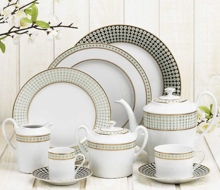 SKU# B320-REC20573 - Galaxie Presentation Plate Larger - Shape Recamier - Size: 12.6"