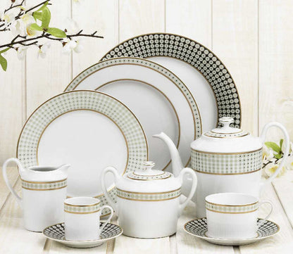 SKU# B320-REC20573 - Galaxie Presentation Plate Larger - Shape Recamier - Size: 12.6"