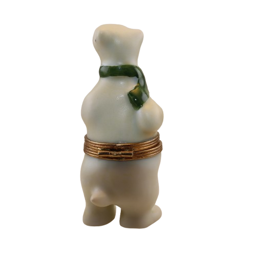 SKU# R108 - POLAR BEAR With  GREEN SCARF