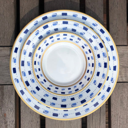 SKU# R300-REC20020 - La Bocca Bleu Tea Cup - Shape Recamier - Size: 6.75oz