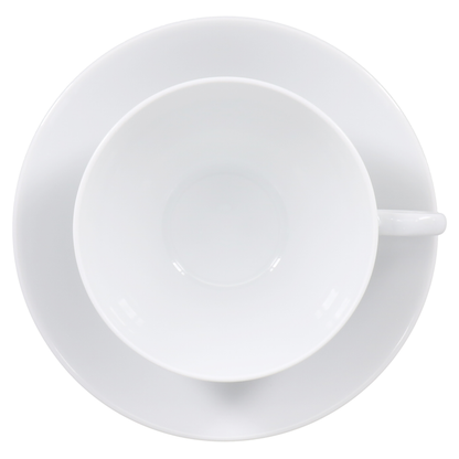 SKU# R400-VIE00001 - Coupe White Breakfast Cup - Shape Coupe