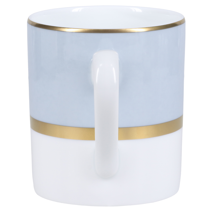 SKU# R470-REC20829 - Mak Grey Gold Mug - Shape Recamier - Size: 10oz -