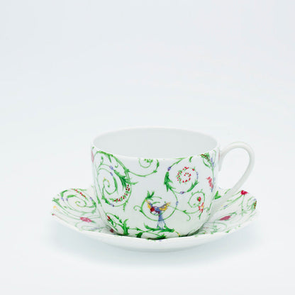 SKU# T200-NYM20450 - Colibri Tea Saucer - Shape Nymphea
