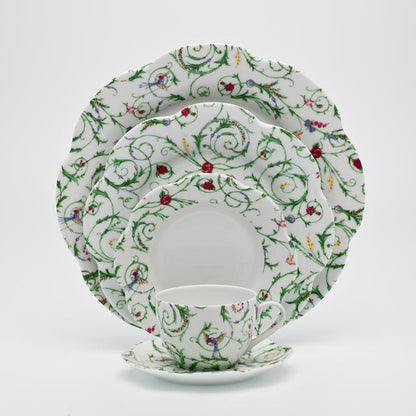 SKU# T200-NYM20450 - Colibri Tea Saucer - Shape Nymphea