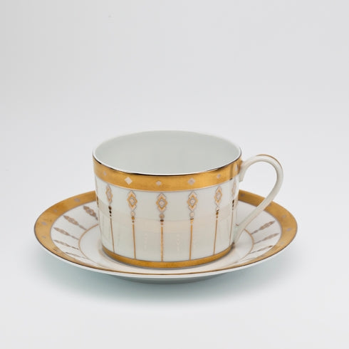 SKU# T200-REC20841 - Grande Armee B&G Tea Saucer - Shape Recamier