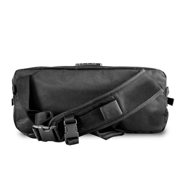 Carbon Filter Sling Bag: Skunk Sling Crossbody, Advanced Odor Protection Maximum Potency Filter Double Waterproof Zippers 100% Smell-Proof, Compact Functional 15x7x3.5 Adjustable Shoulder Strap Comfortable Everyday Carry, Secure Built-in Combination Lock Carbon-Lined Front Pocket Safe, Stylish Assorted Colors Green Pixelated Camo Midnight Navy Versatile.