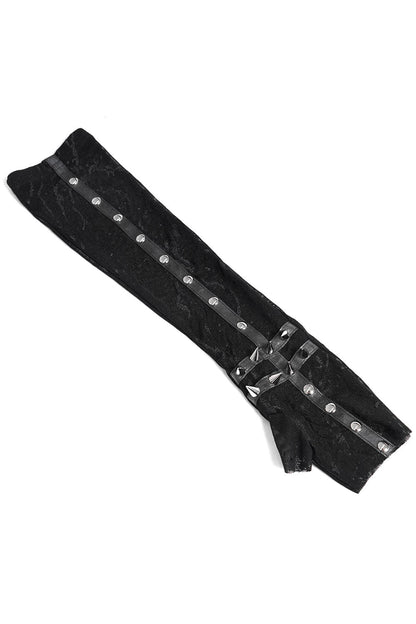 Afterdark Spiked Mesh Gloves