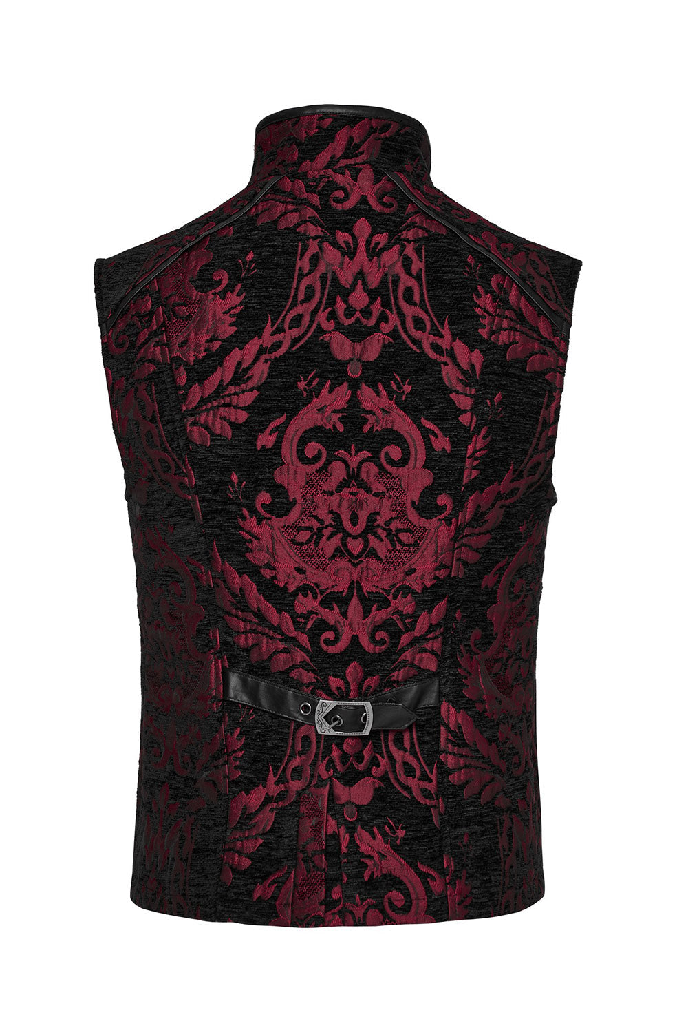 Bloodletting Damask Vest [Black/Red]