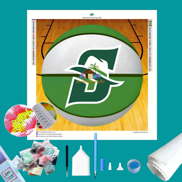Stetson Basketball Diamond Painting