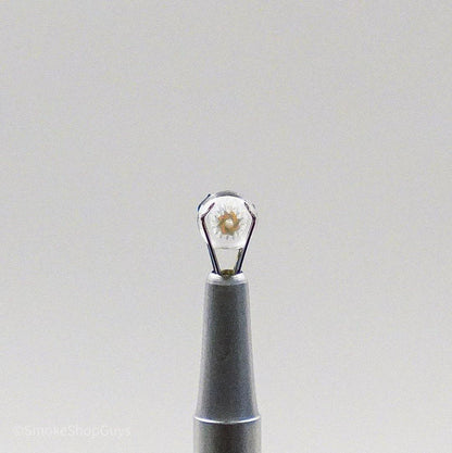 Unique Glass Terp Pearls: Steve H MI Millie, Artistic Intricate Designs Stylish Touch, Enhanced Vaporization Consistent Heat Better Concentrate Use, Durable Thermal Shock Resistant Easy Clean, Universal Compatible Quartz Bangers Inserts, Collectible Functional Art Enthusiasts.