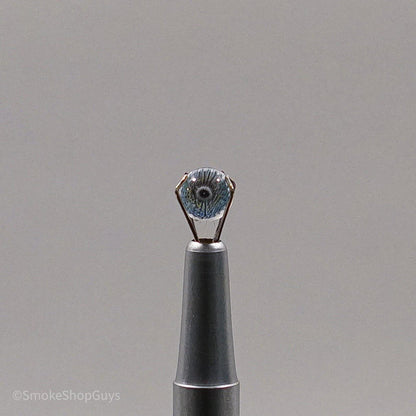 Universal Banger Pearls: Steve H Glass MI Millie Terp, Artistic Intricate Designs Stylish Touch, Enhanced Vaporization Consistent Heat Better Concentrate Use, Durable Thermal Shock Resistant Easy Clean, Compatible Quartz Bangers Inserts, Collectible Functional Art Enthusiasts.