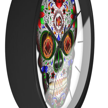 Sugar Skull Wall clock