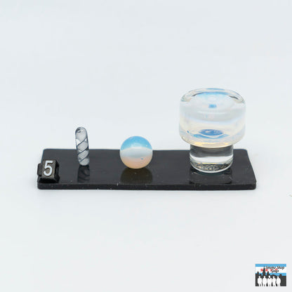 Heat-Resistant Terp Slurper Set: Teigeiro Glass, Premium Quality, Superior Performance, Enhanced Vaporization, Airflow, Durable Glass, Long-Lasting Use, Complement Rigs, Concentrate Setups, Consistent, Efficient Sessions.