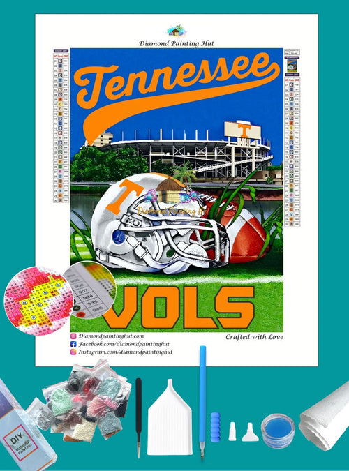 Tennessee NCAA Home Diamond Painting