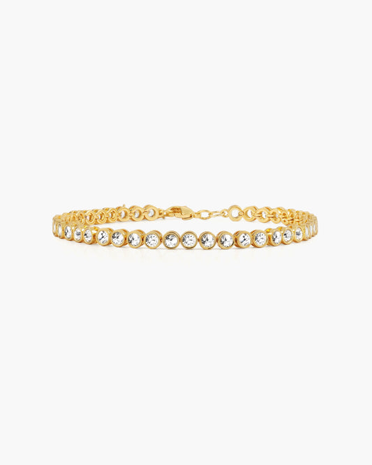 Tennis Bracelet in Gold