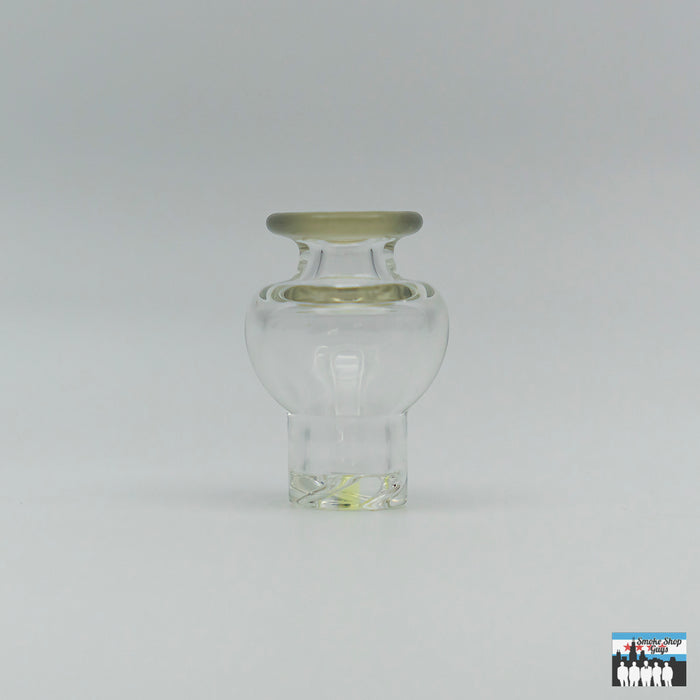 Stylish Accent Carb Cap: Terroir Glass Partial Color Spinner Caps, Precision Dab Tool, Enhance Dabbing, Functionality, Vibrant Designs, Promotes Efficient Vaporization, Compatible with Most Setups, Durable and Easy-to-Clean, Ideal for Enthusiasts and Collectors.