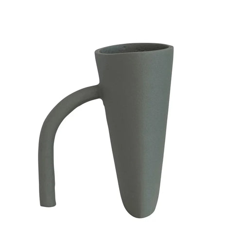 Textured Metal Vase