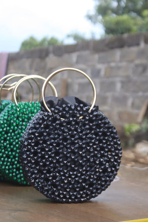 The Wendy Recycled Plastic & Glass Beaded Bags