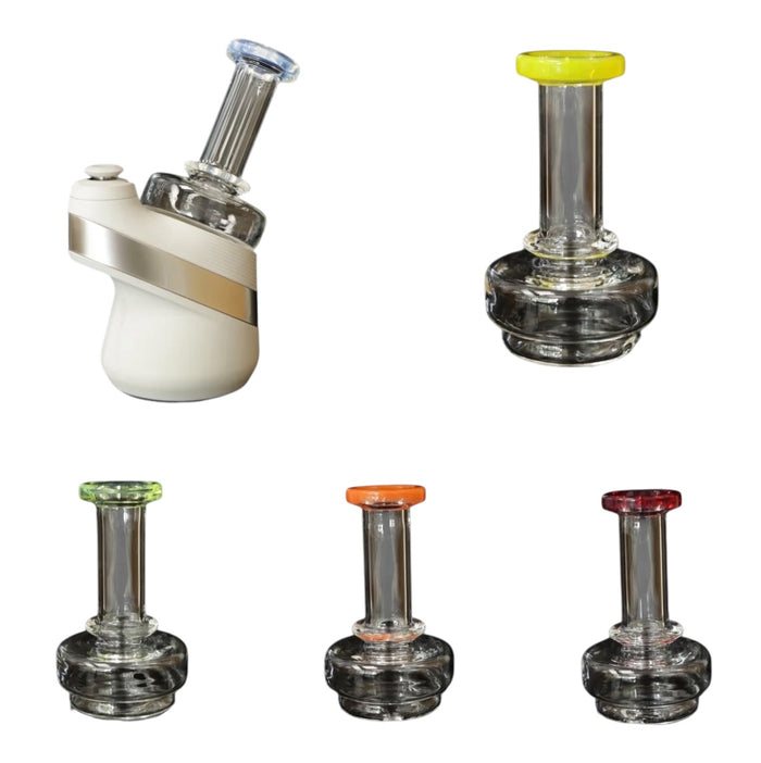 Tokr Glass - V2 Puffco Dry Top - Color Accent