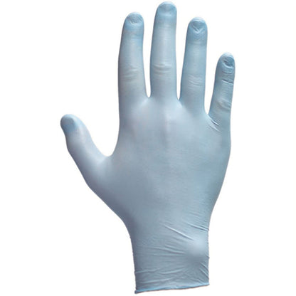 TraffiGlove TD01 Sustain Blue Powder Free Biodegradable Nitrile Disposable Gloves AQL1.5 - (Box 100)