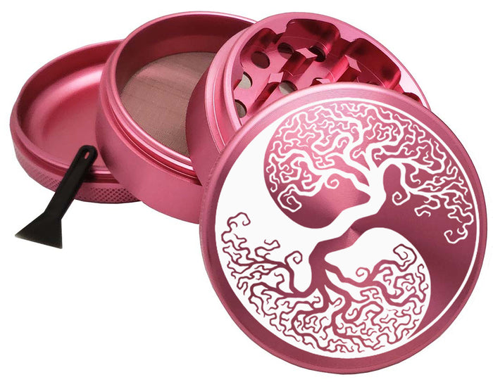 Tree Of Life Pink Grinder