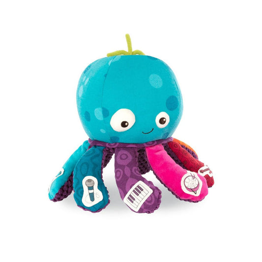Musical octopus plushie
