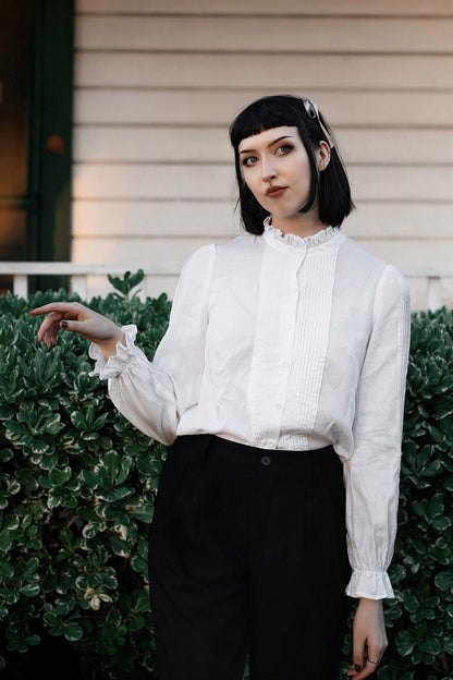 Bateman Button Down Shirt ft. Removable Bow [Unisex]