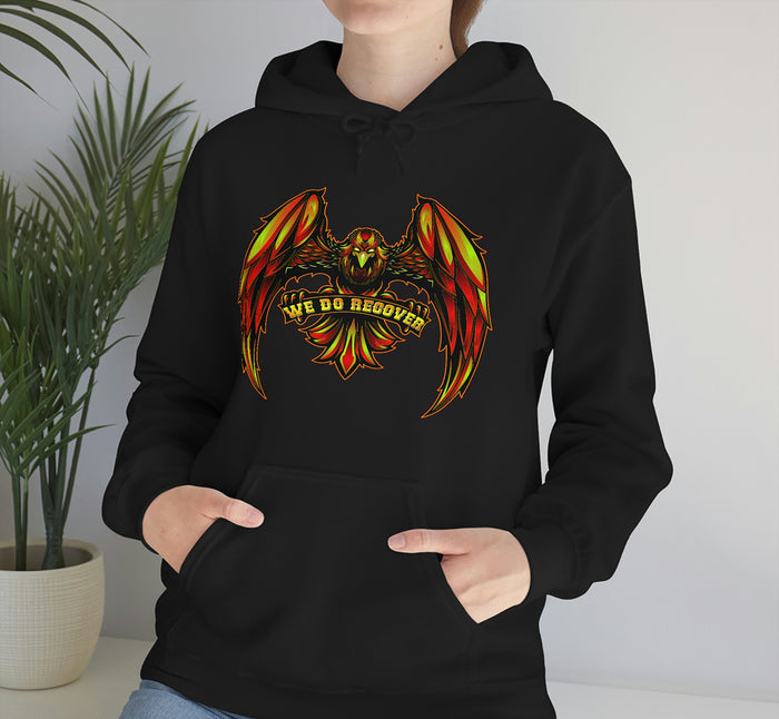 We Do Recover Eagle dtg Hoodie