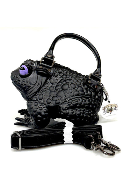 Black Toad Bag [Purple Eyes]