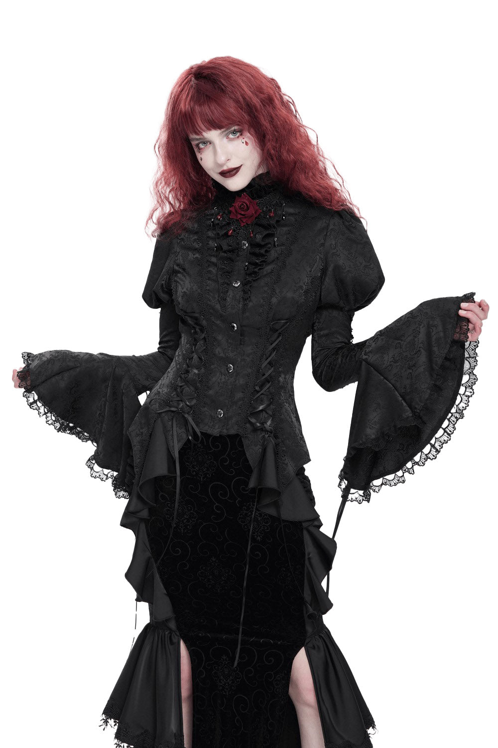 Bride of Dracule Damask Top