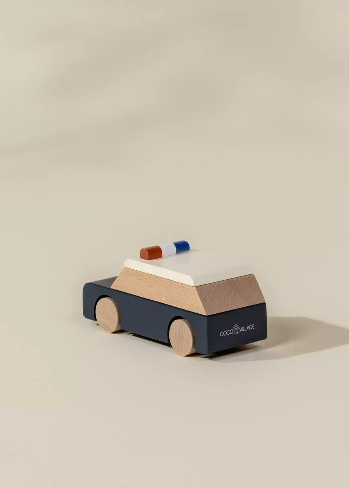 Wooden Police Car
