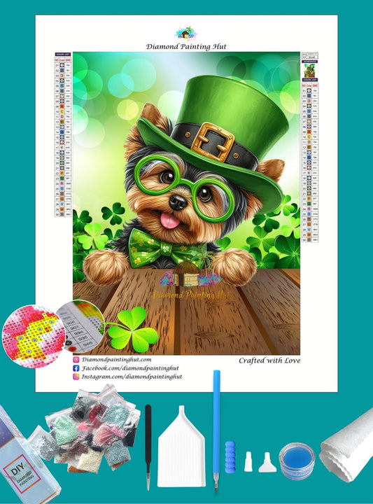 Yorkshire Saint Patrick Diamond Painting