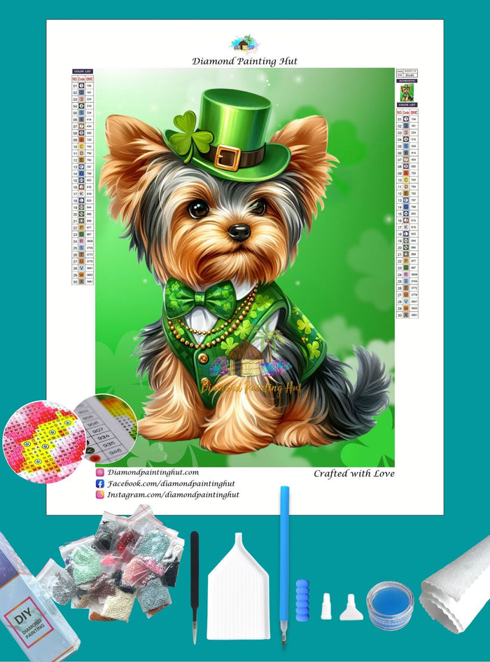 Yorkshire Saint Patrick Diamond Painting