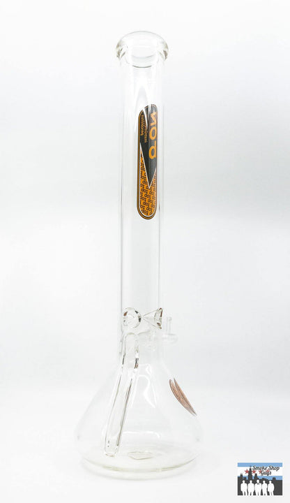 Inline Diffuser Borosilicate Bong: Zob 18-Inch Stemless Beaker, Excellent Smoke Cooling, Large Capacity, Efficient Smoke Filtration, Smooth Clean Hits, Stemless Construction, Durable Borosilicate, Longevity, Resistance to Thermal Shock, 18mm Joint, Versatile Use.